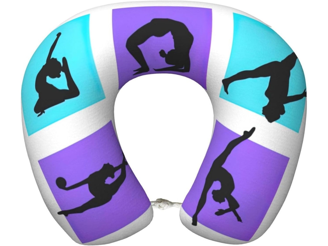 Almohada Viaje Espuma Viscoelástica Poliéster, Soporte Relajación, Fácil Viajes