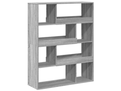Mampara de madera gris Sonoma MAISON EXCLUSIVE (100x33x125,5 cm)