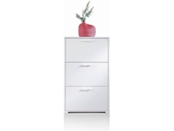 Zapatero DMORA 66 Blanco (Melamina - 28x67x112 cm)