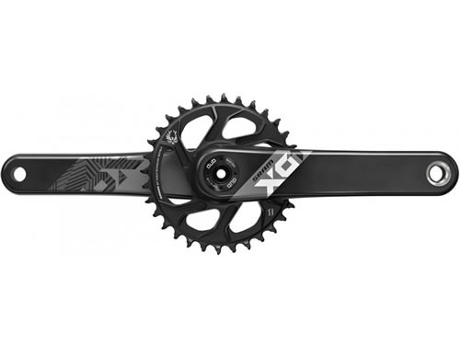 Biela SRAM X01 Eag E Dub Dm Fat4 170 30 Dientes (1 x 11 cm - Negro)