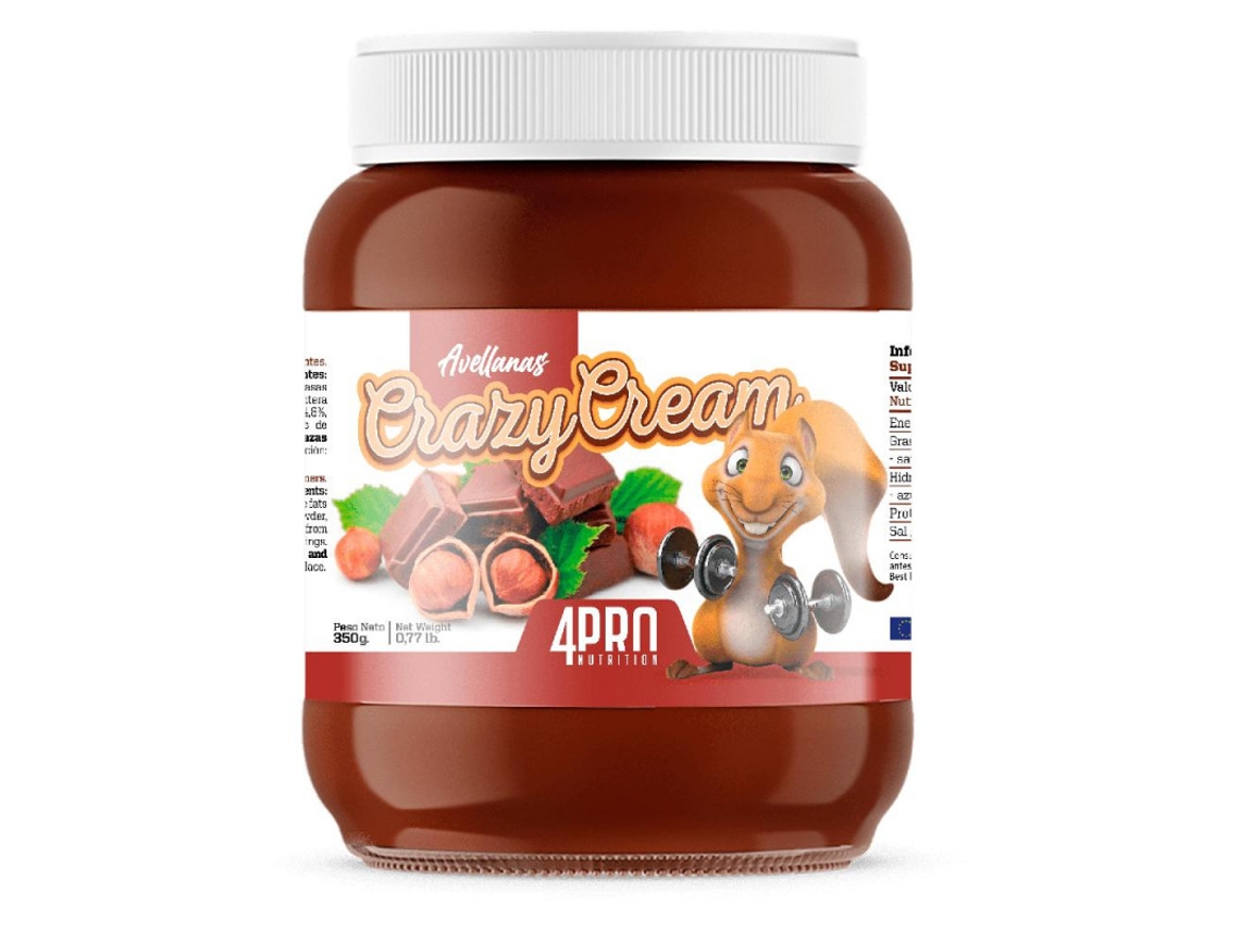 Crazycream 350 Grms Choco Avellana 4 Pro
