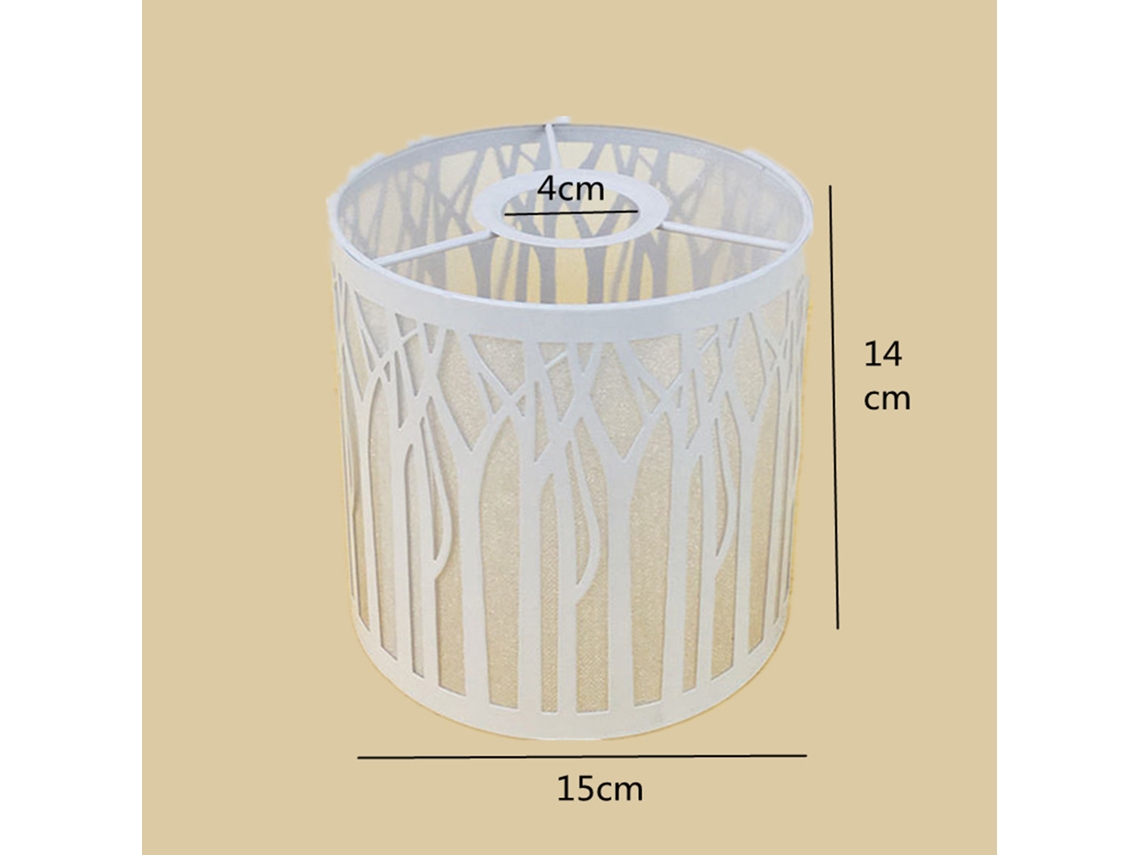 Lámpara De Mesa Sencilla De Hierro Con Casquillo E27, Varios Diseños, Color Blanco.