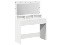 Mesa Tocador | Mesa De Vestidor Con Estante 100 X 41 X 135 Cm Madera De Ingeniería