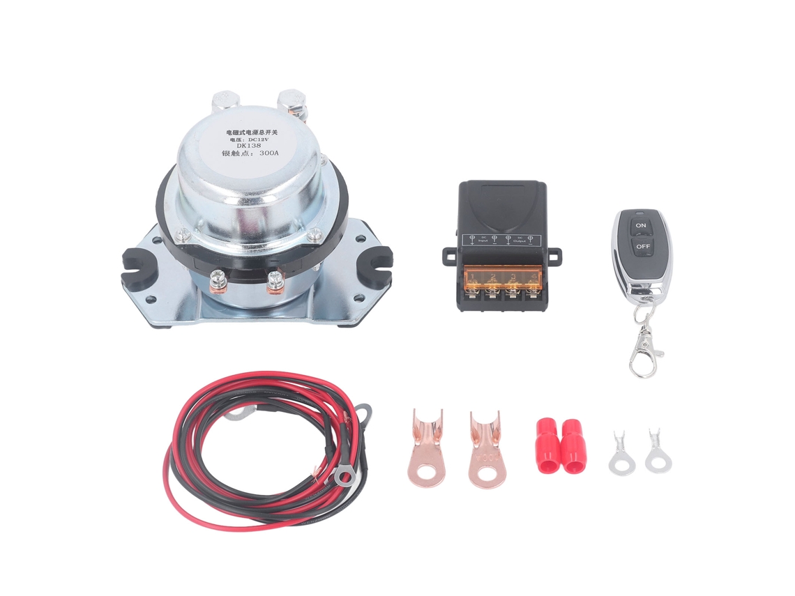 2026velora-relay Solenoide 12V 300A Plata Contacto aleatorio para luces y motores de carrocería Accesorios para automóviles