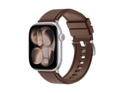 Correa para Apple Watch de 46/49/45/44 mm - Caucho fluorado FKM con diseño de diamante