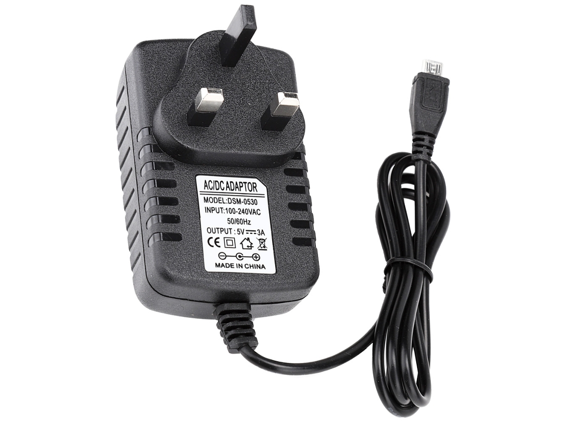 Adaptador De Corriente (salida 5v 3a, Interfaz Micro Usb)