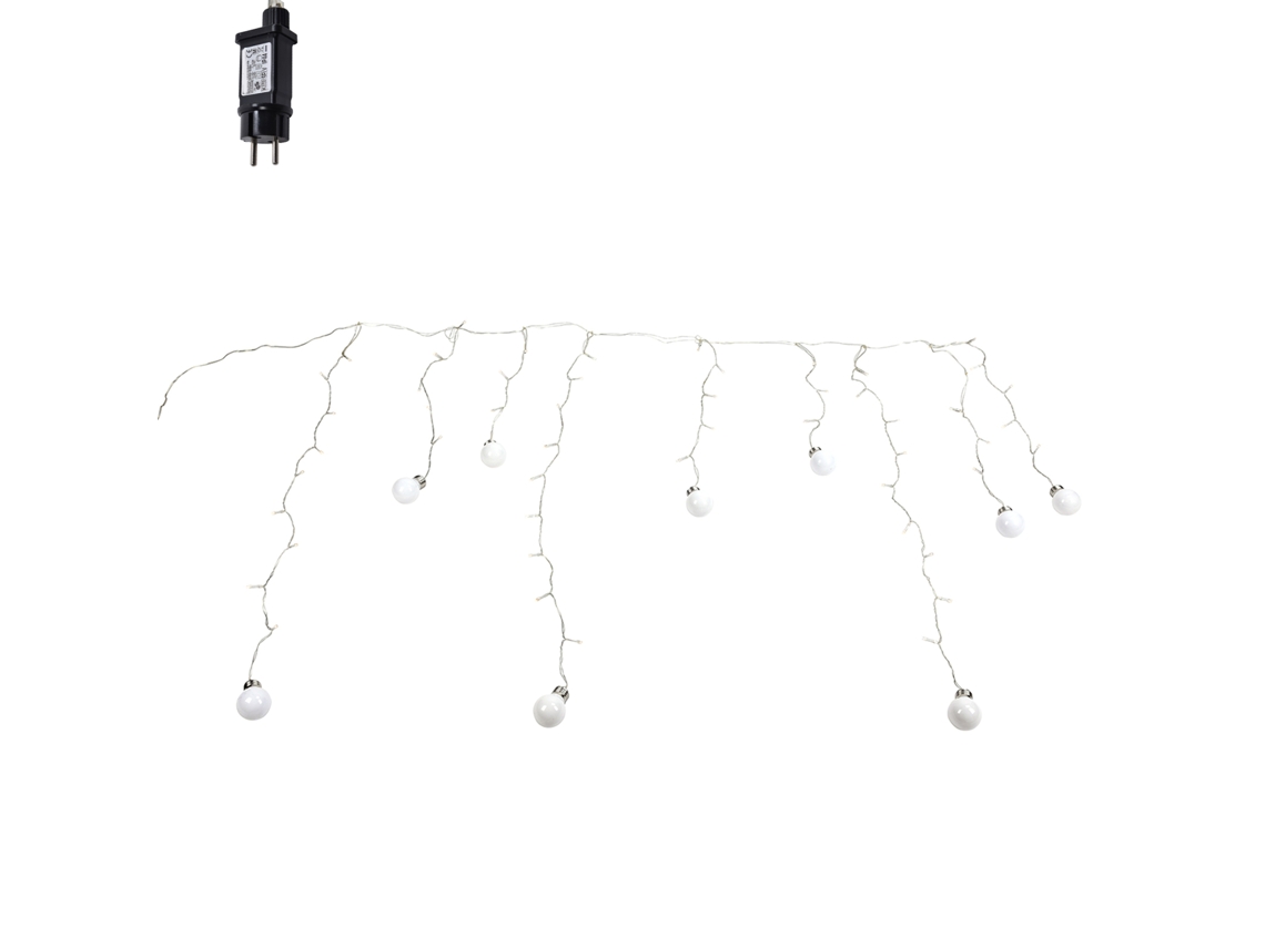 Yncm2026-cinta De Luces Led G50 Impermeable 60 Bombillas Para Exterior Patio Boda Festivales 220-240v Plug Ue