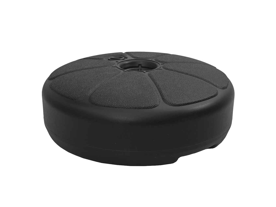 Base para Sombrilla con Arena/Agua 15 L Negro EXCLUSIVA MAISON