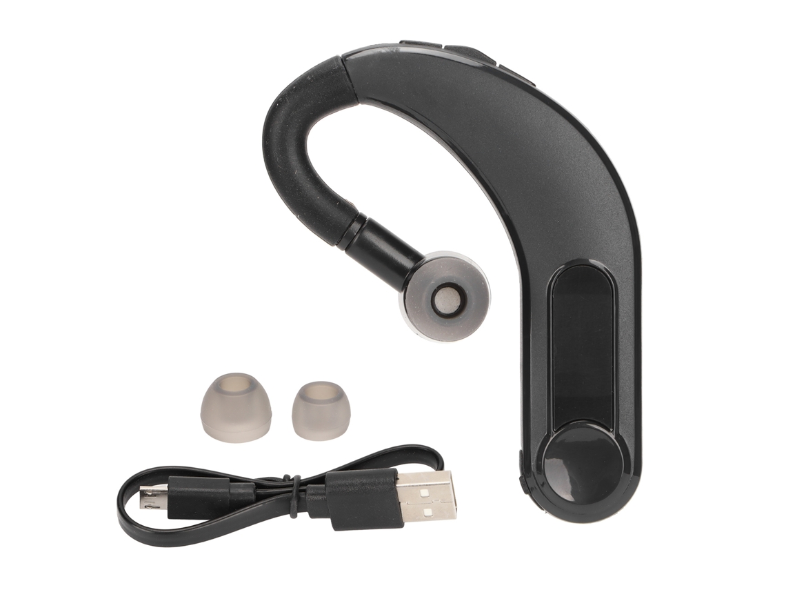 Auriculares Inalámbricos Bluetooth 5.2 Con Gancho Para La Oreja, Cancelación De Ruido Y Función Manos Libres Para Conducir Y Para Negocios.