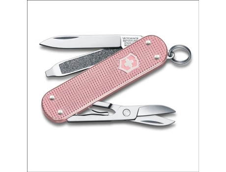 VICTORINOX Classic Alox Cotton Candy Navaja Suiza 58 mm 5 Funciones
