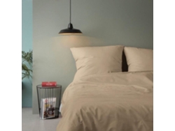 Juego De Cama - Funda Nórdica 220 X 240 + 2 Fundas De Almohada 60 X 60, Algodón Reforzado - Beige
