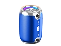 Altavoz Bluetooth Smart Subwoofer Bluetooth Alto Volumen Inalámbrico Para Exterior Hogar Edición Azul Plus