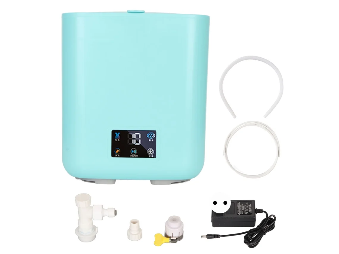 Lavadora pequeña totalmente automática de 7L, lavadora portátil de gran capacidad con centrifugadora para apartamentos compartidos F
