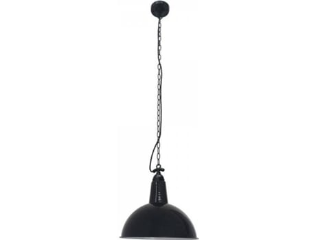 Lámpara de Techo FARO BARCELONA Lou (Negro - E27 - Máx. 15W - Metal)