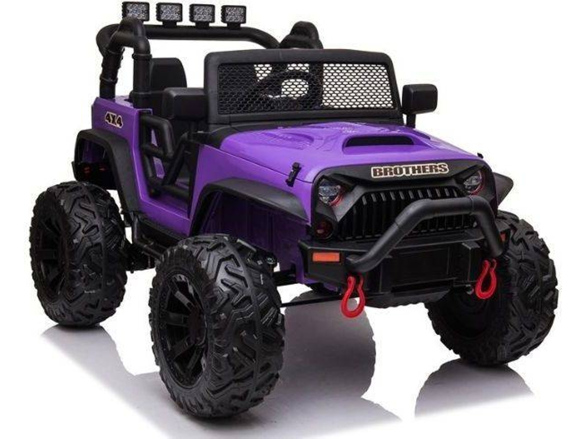 Coche Eléctrico CARS JC666 (Edad Minima: 3 - Morado)