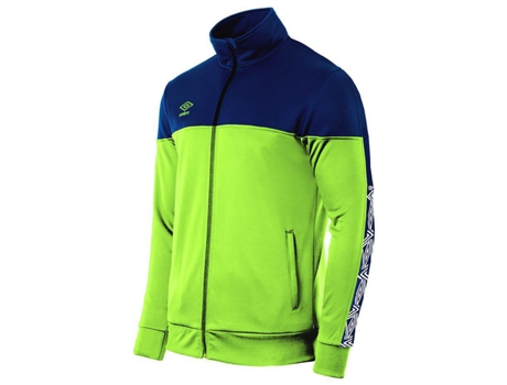 Abrigo para Hombre UMBRO Nyassa Training Verde para Fútbol (10 Años)