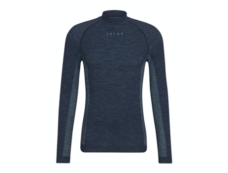 Camiseta FALKE Tech Lana Azul (2XL)