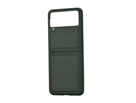 Funda protectora para teléfono compatible con Samsung Galaxy Z Flip 3 Slim Case Hard PC a prueba de golpes verde