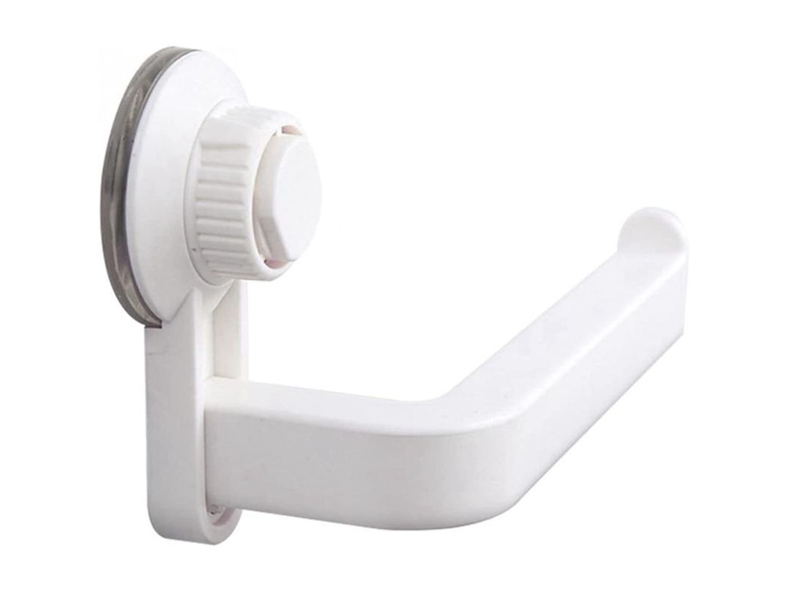 Soporte Para Papel Higiénico Autoadhesivo, Sin Necesidad De Taladrar, Resistente Al Agua, Para Baño Y Cocina, Color Blanco.