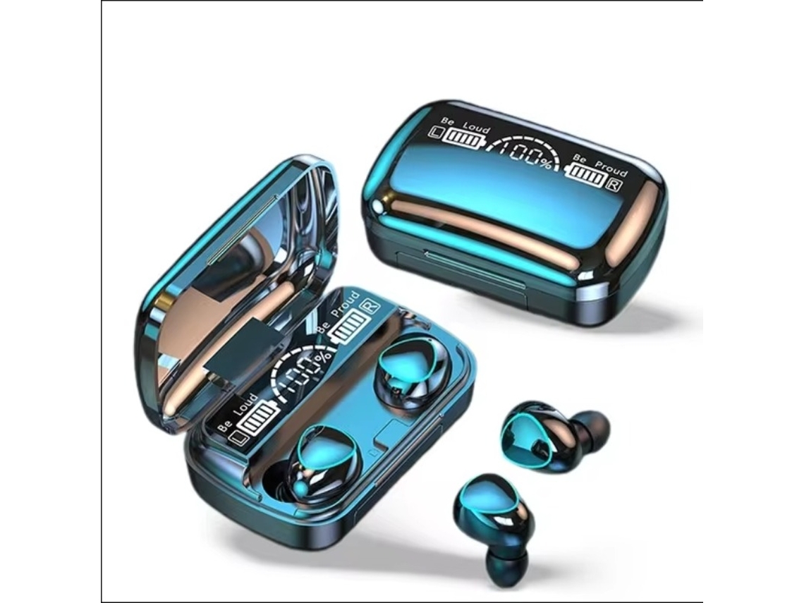 Auriculares Deportivos Inalámbricos Bluetooth Resistentes Al Agua Con Cancelación Activa De Ruido Y Control De Volumen.