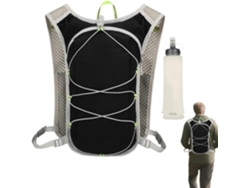 Mochila De Hidratación Para Senderismo Con Depósito De Agua De 500 Ml Y Correa Ajustable Para El Hom