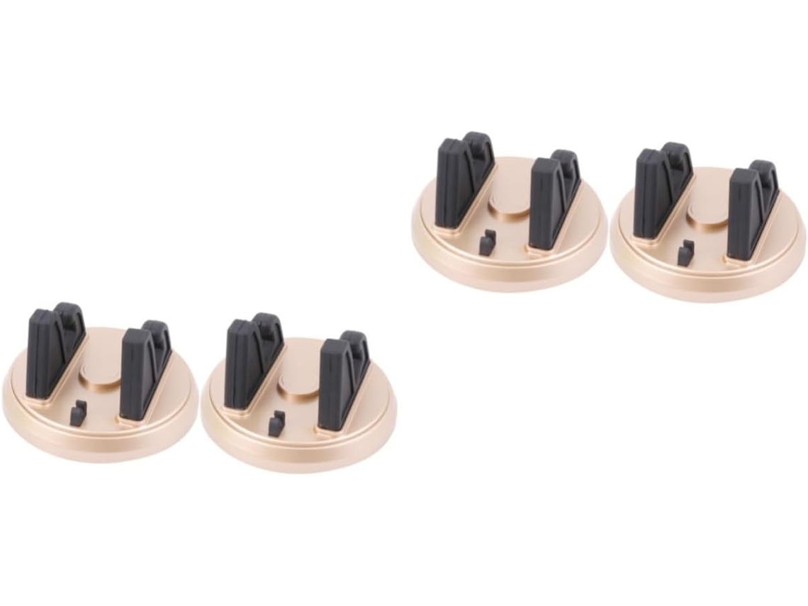 Conjunto De 2 Suportes De Silicone Para Celular Para Carro Com Rotação De 360 Graus