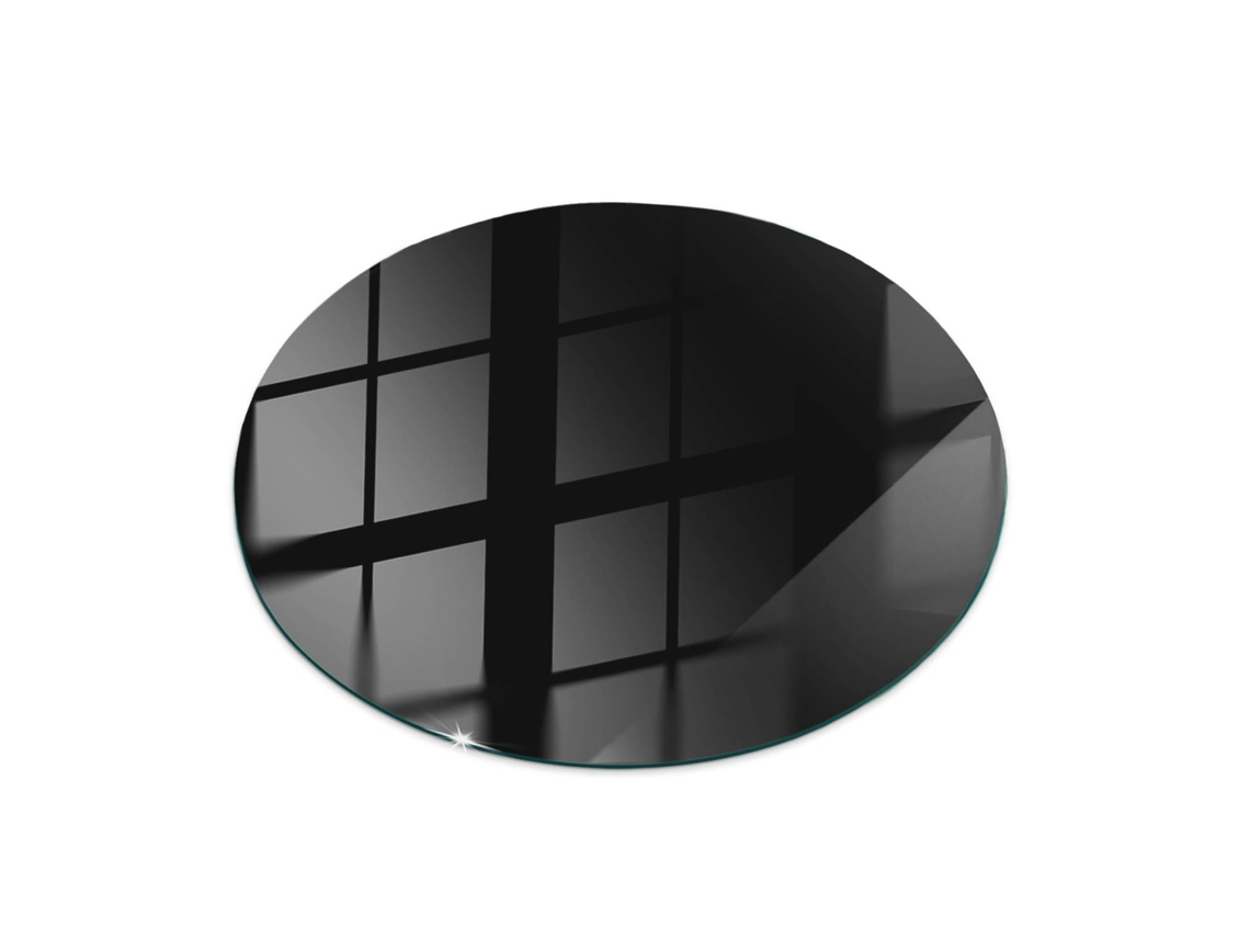 Tapa De Mesa Redondo Espelharte (90 Cm - Color Negro Liso - Negro)