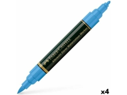 Rotuladoras FABER-CASTELL Durer Azul 4 Unidades
