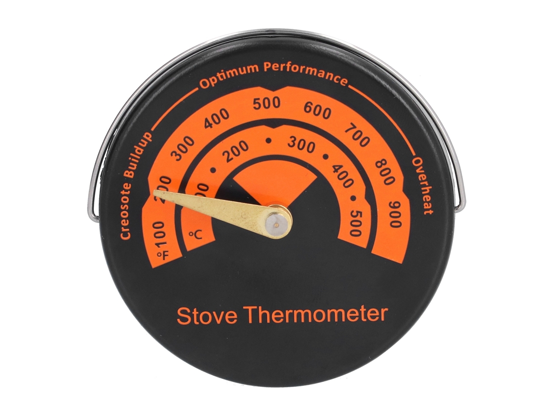 Termómetro Magnético Para Estufa De Leña O Chimenea. Medidor De Temperatura De 0 A 500 °c.