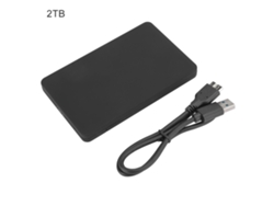 Disco Duro Externo (interfaz Usb 3.0, Diseño Portátil) 2tb Para Notebook Con Indicador Led Azul