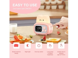 Reloj Con Temporizador Luz Nocturna Para Niños Tamaño Pequeño De Mano Lámpara De Reloj Led Portátil Temporizador De Mesa Para Niños Yizhood