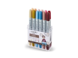 Caja Caixa Copic Ciao 12 Piezas Toneladas Vintage