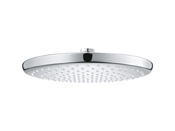 Ducha redonda Grohe Vitalio Start 250, 1 chorro, 250 mm, cromada, ahorro de agua, caudal uniforme (26815000)