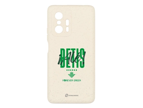 Funda Móvil Oficial Real Betis Fc Compostable Base para Xiaomi 11T Pro 6.46 Global PHONECASES3D