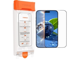 Torras Protector De Pantalla Completo Origarmor Series Para Iphone 17 Pro, Película De Vidrio Templado Hd 9h Con Herramienta De Alineación Automática