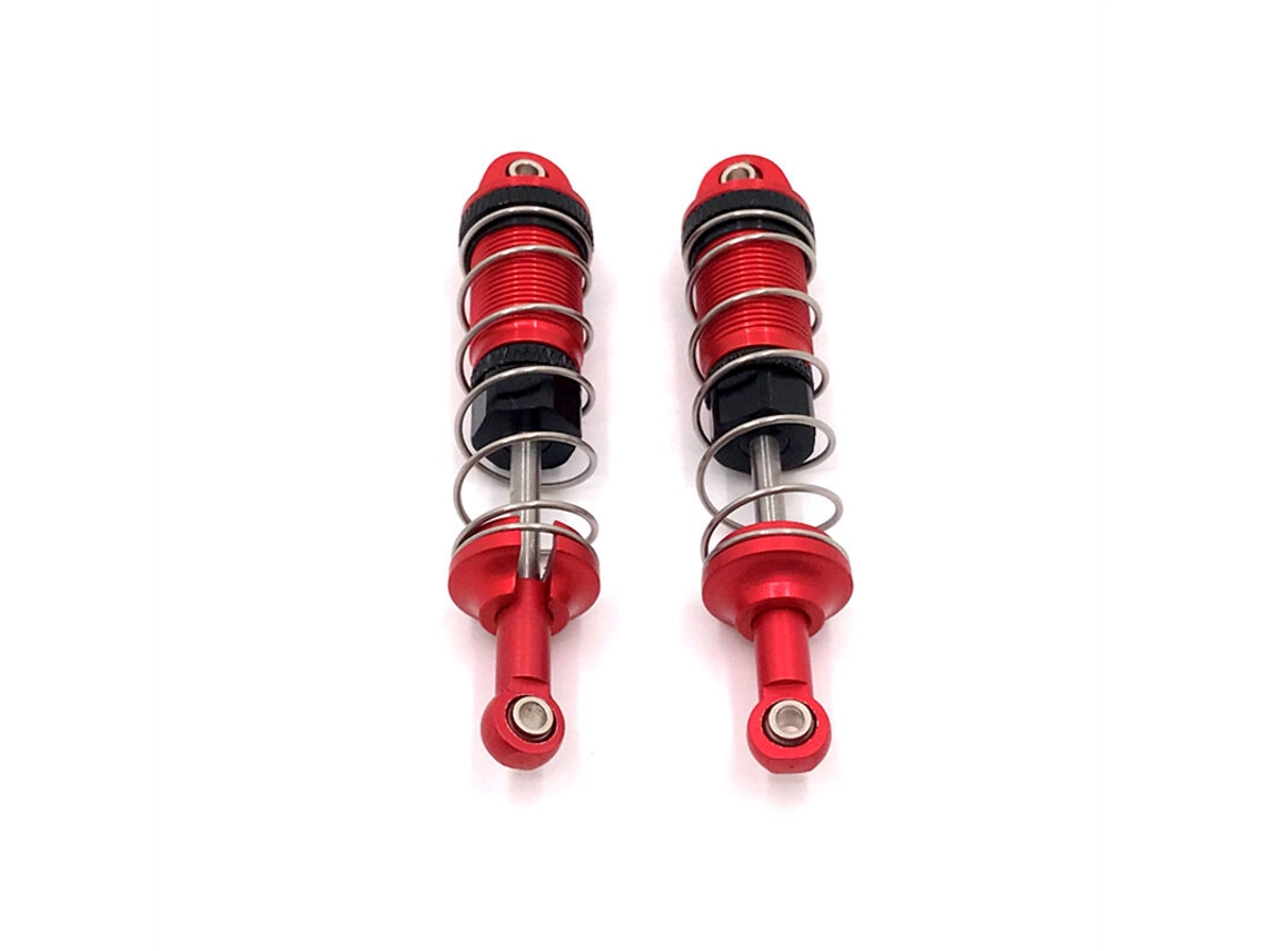Gold2pcs Metal Upgraded Front Rear Oil Shock Absorber For 1/16 Scy Jjrc Rc Car Parts