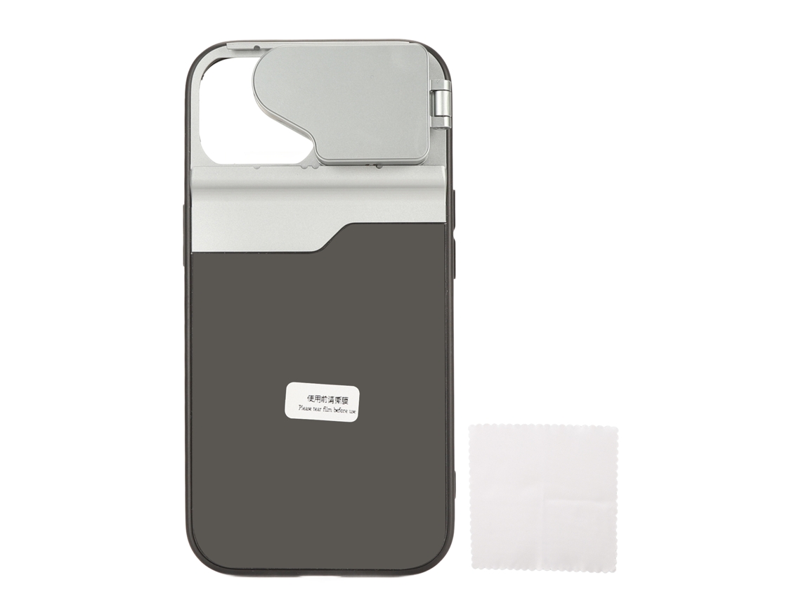 Kit de funda con lentes para iPhone 15, funda para teléfono con lentes para iPhone