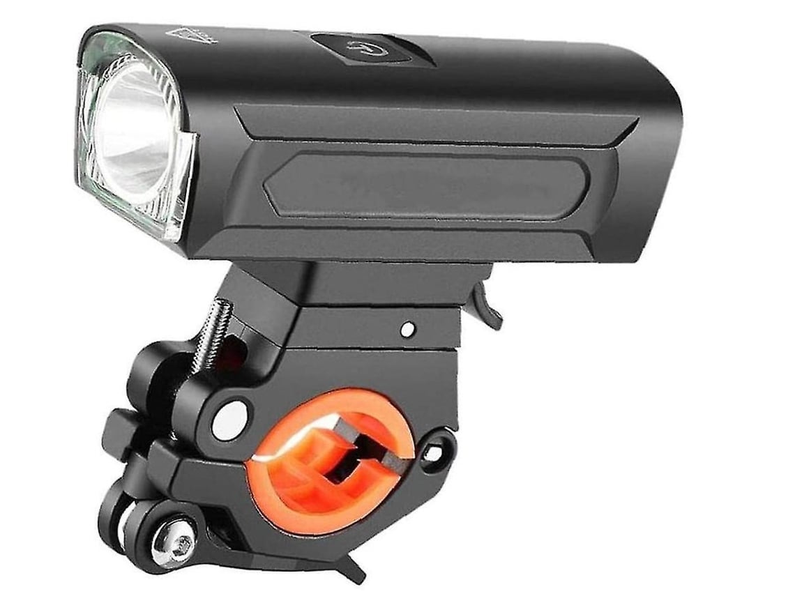 Cargador Farol Bicicleta Água Usb Recarregável Dianteiro Estrada Yizhood Negro