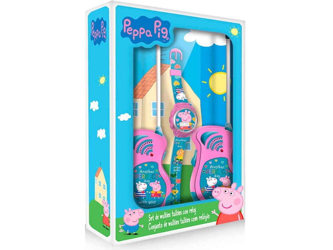 Kids Licensing Reloj Digital y Walkie Talkie Peppa Pig