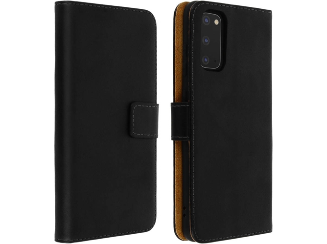 Funda Samsung Galaxy S20 AVIZAR Cuero Negro