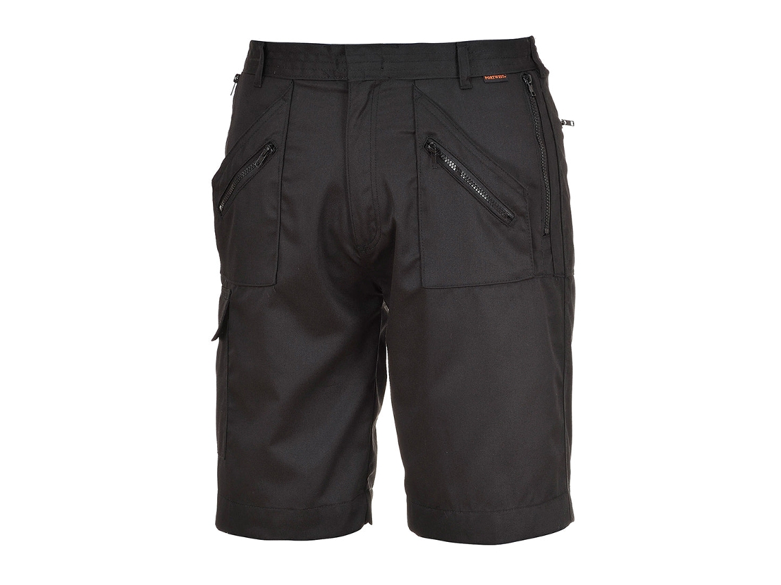 Bermuda Action – Comodidad y estilo para el verano. Negro / XXL