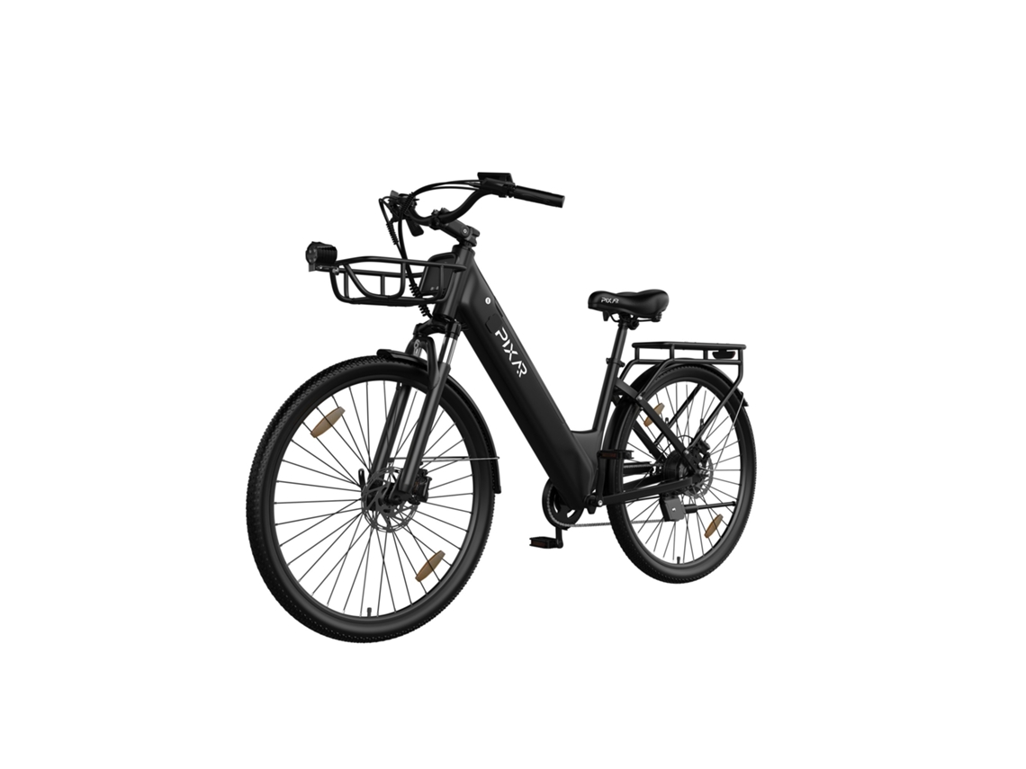 Bicicleta Eléctrica Urbana Pixar C1 Pro, Batería De 36 V Y 18 Ah, Transmisión Shimano De 7 Velocidades, Frenos Hidráulicos.
