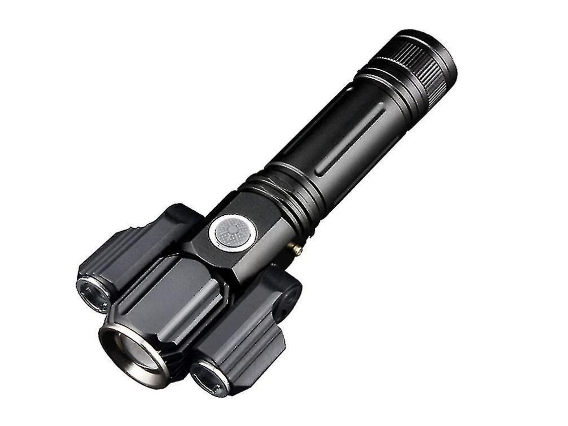 Faro de bicicleta LED recargable impermeable YIZHOOD DES1383 (negro)