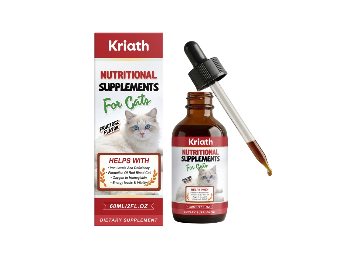 Gotas de hierro nutricionales para gatos Worten