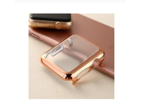 Carcasa de Reloj SLOWMOOSE Série Apple (Rosa - 44 Mm Série 4 5)