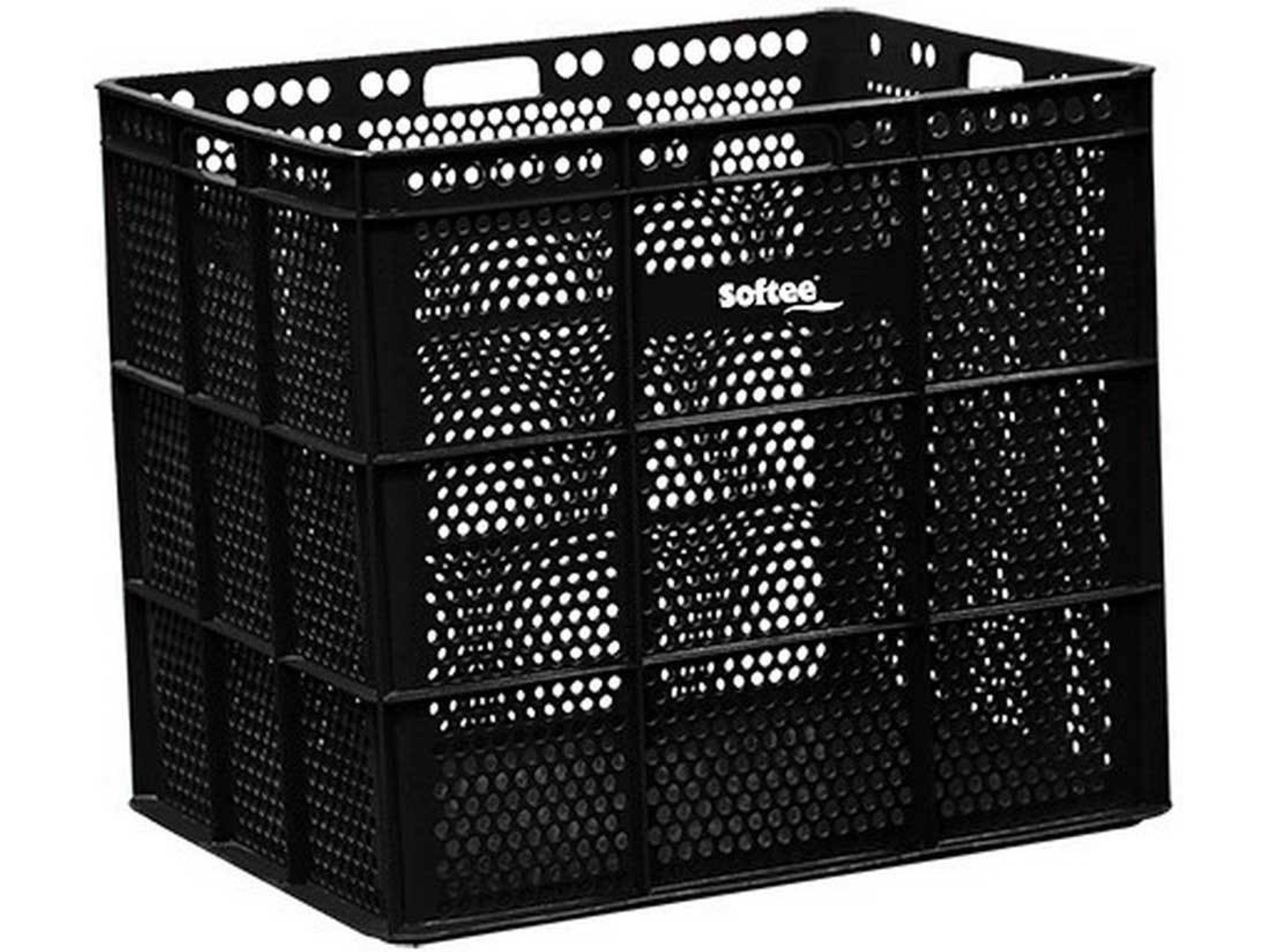 Caja de Plastico SOFTEE Negro (47.5x53.5x62 cm)