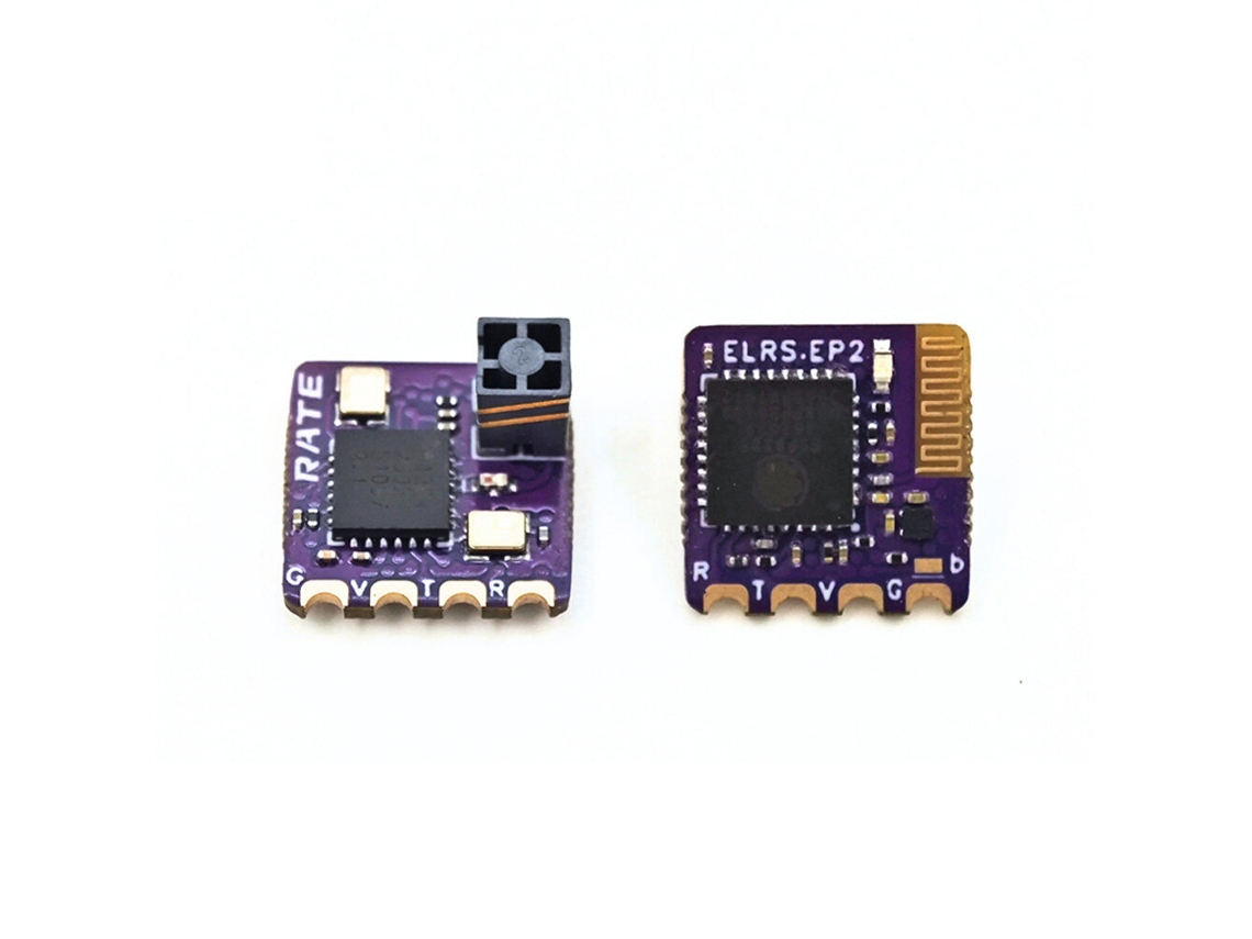 1pcrate Ep2 2.4g Elrs Ultra-compact 10*10mm High Refresh Rate Receiver For Fpv Racer Drone