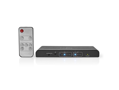 Extractor Hdmi NEDIS Entrada Hdmi Salida Toslink Hembra / 2X Rca / 2X Salida Hdmi / Salida 3,5 Mm Resolución Máxima: 4K@60Hz