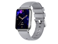 Reloj inteligente con pantalla HD de 1,81 pulgadas, llamadas Bluetooth, resistencia al agua IP67, plateado Bestvite