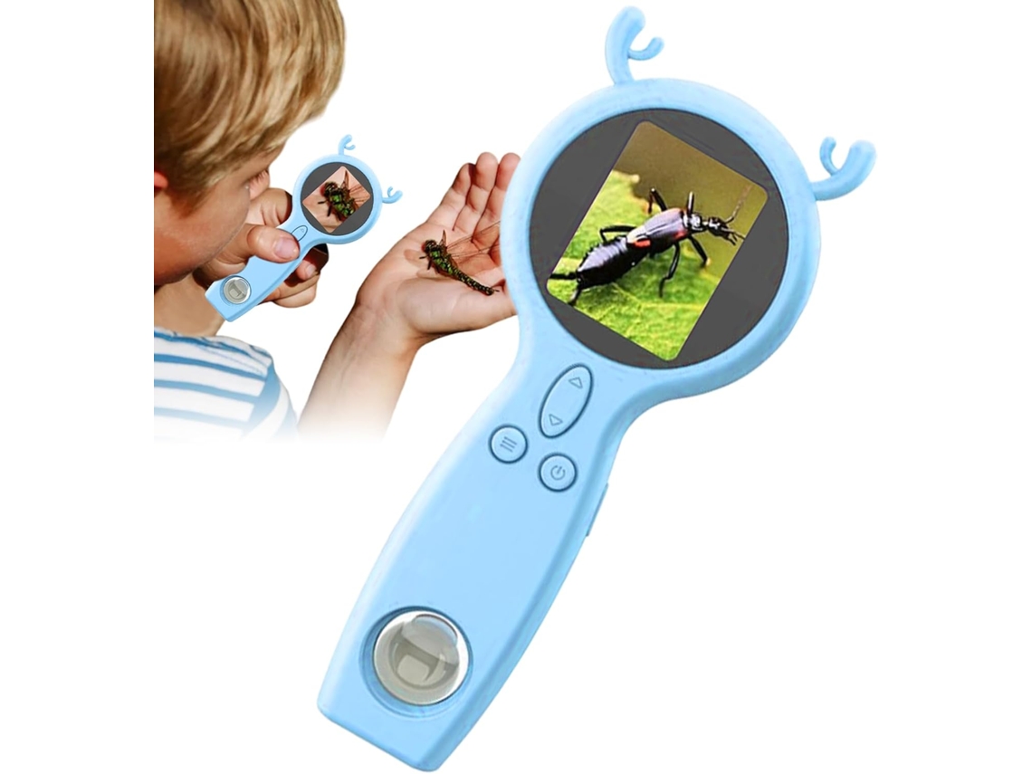 Microscopio Portátil Con Aumento De 50x – Multifuncional, Compatible Con Fotografía